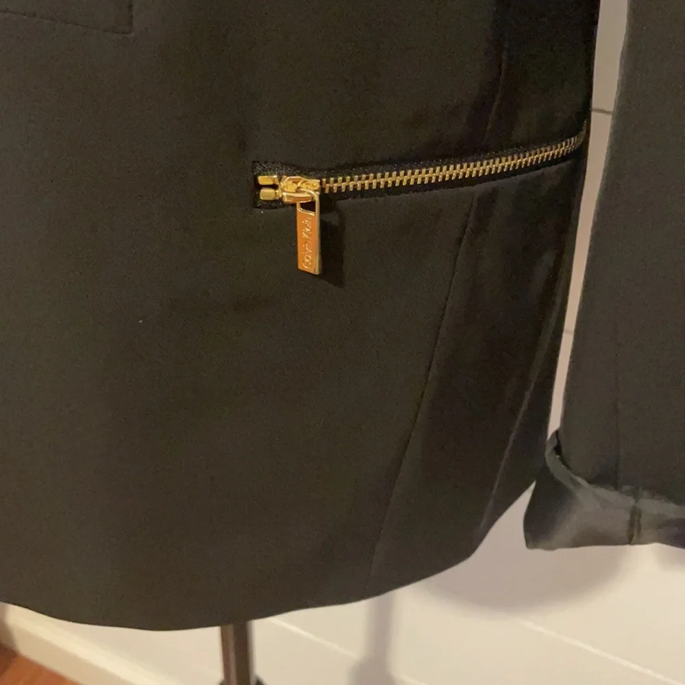Calvin Klein open front blazer - Picture 2 of 8